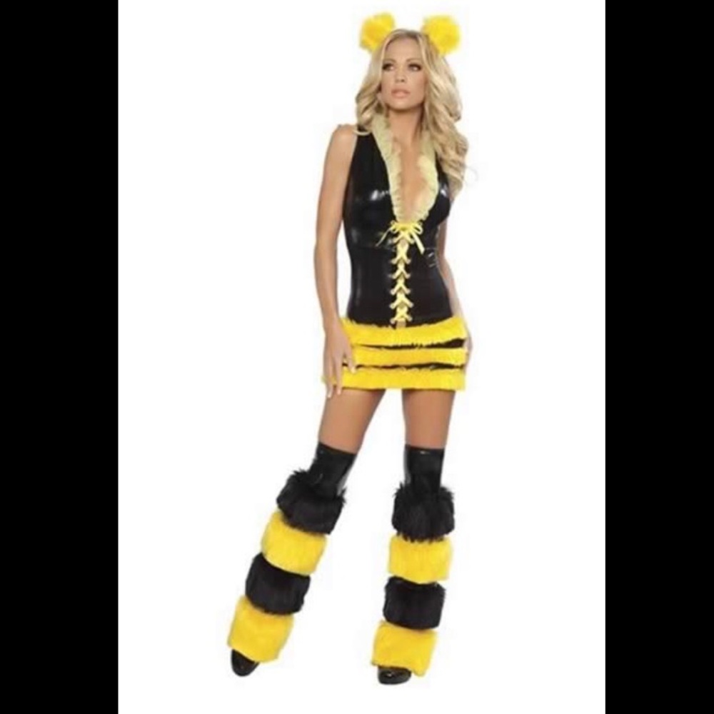 Queen Bee Sexy Women’s Halloween Costume (L)